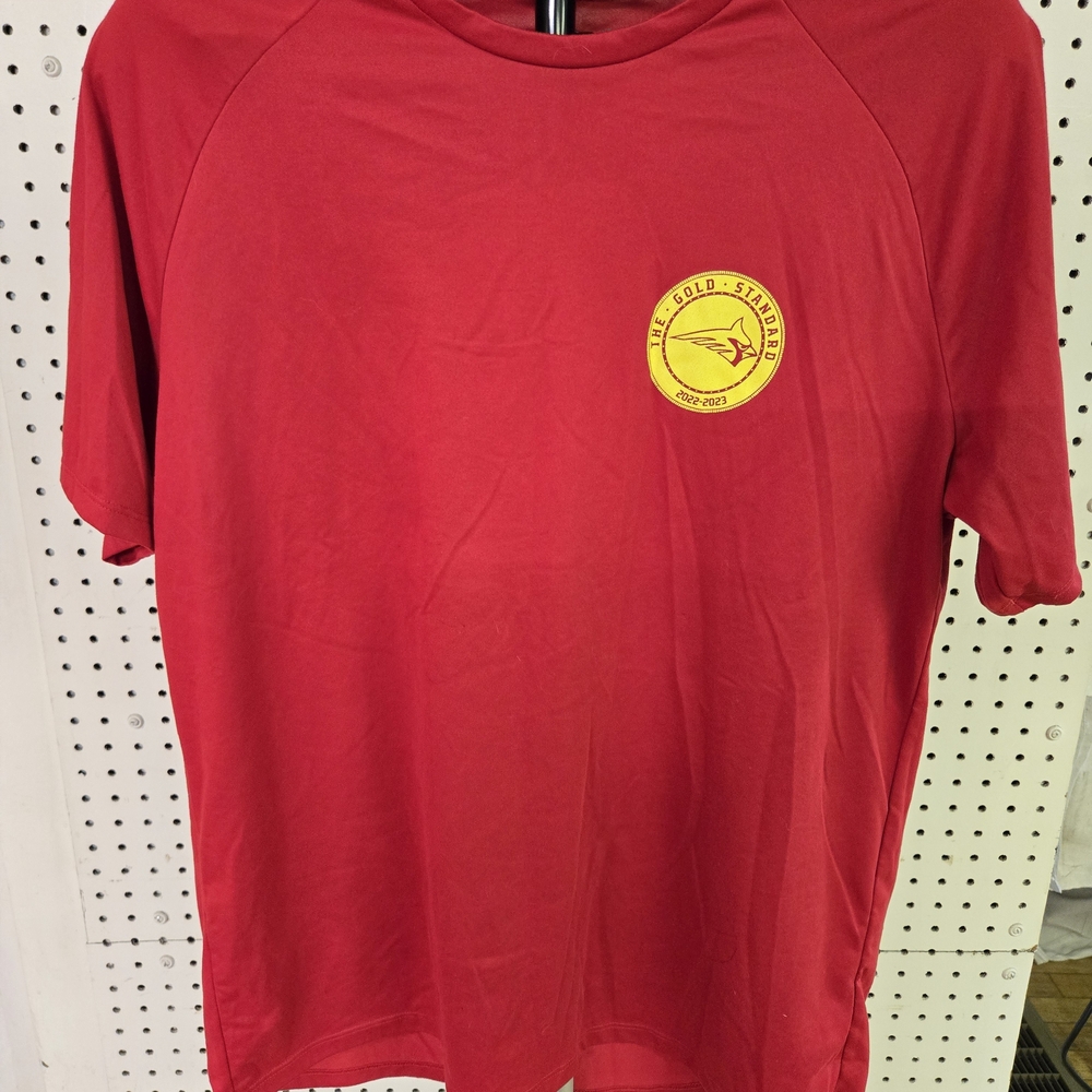 T-Shirt Large Red USA Calvert Hall Football Towson MD